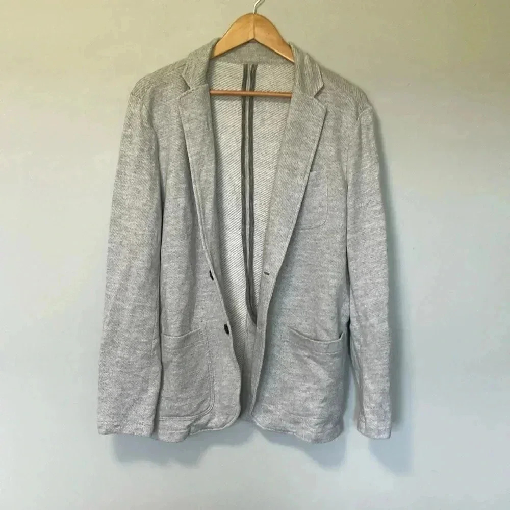 Faherty  Inlet Knit Blazer Grey M